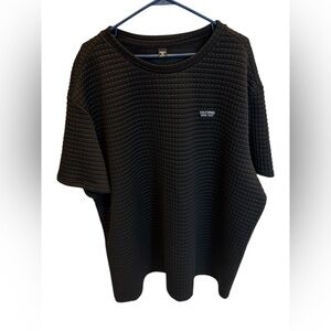 SHEIN Manfinity Homme Men's Shirt Loose Fit Waffle Plaid Patterned